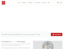 Tablet Screenshot of cindrel.com